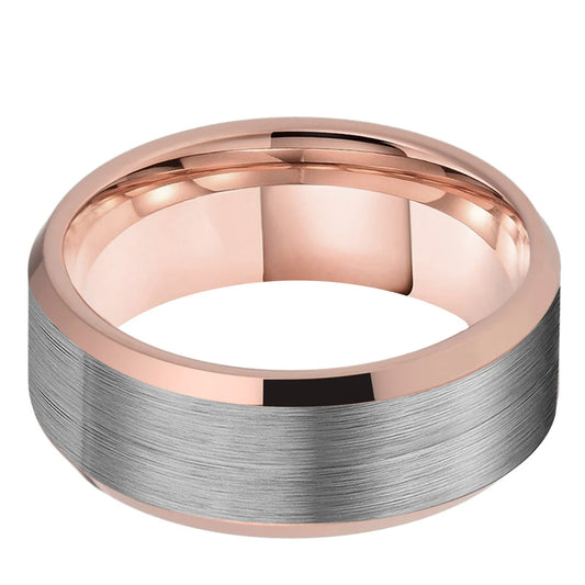 CREDIBLE RICERCATO TUNGSTEN RING