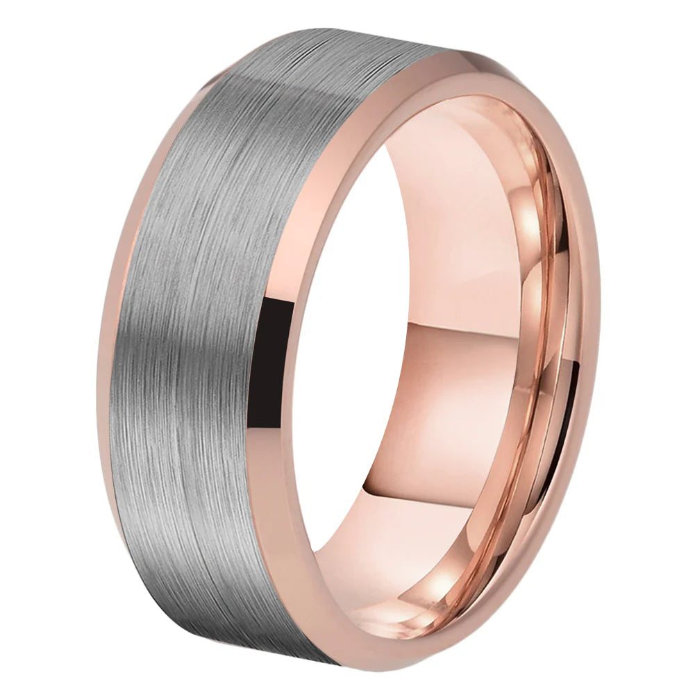 CREDIBLE RICERCATO TUNGSTEN RING