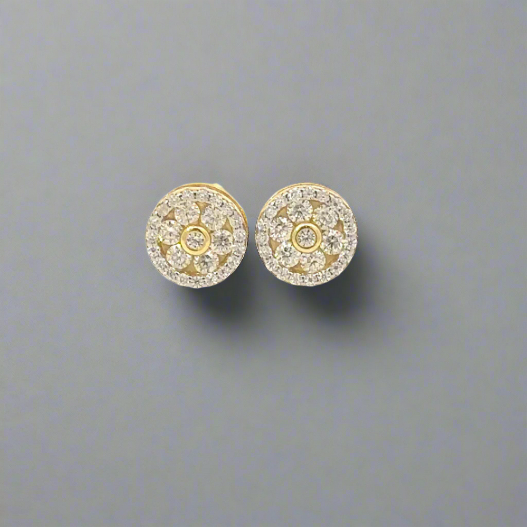 Moissanite earrings