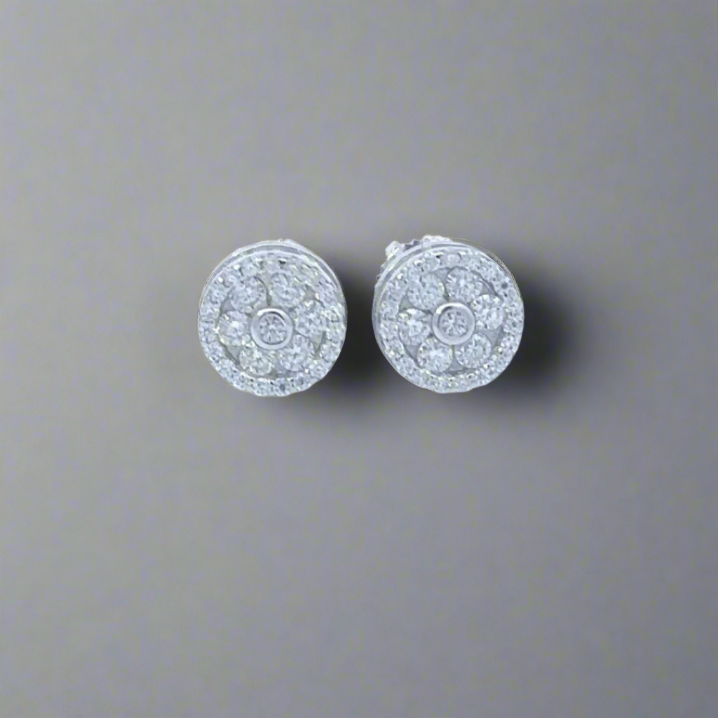 Moissanite earrings