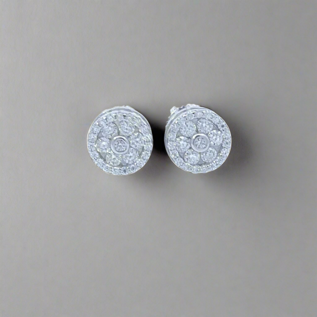 Moissanite earrings