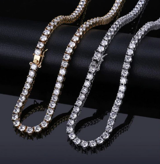 CREDIBLE 925 SILVER TENNIS 3MM CHAIN