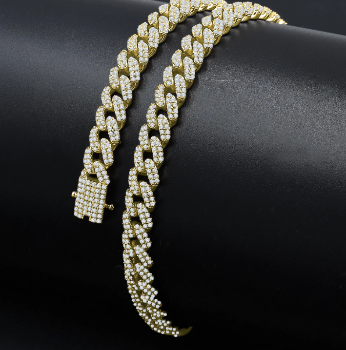 CREDIBLE 6MM 925 Silver Cuban Chain IN SILVER