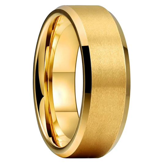 CREDIBLE RICERCATO TUNGSTEN RING