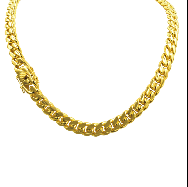 CREDIBLE 6MM CHAIN IN SILVER AND GOLD