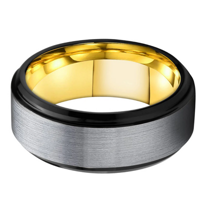 CREDIBLE BISOUS TUNGSTEN RING